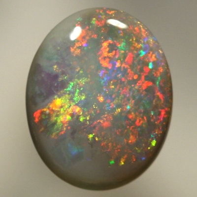 SOLID SEMI BLACK OPAL Very bright red